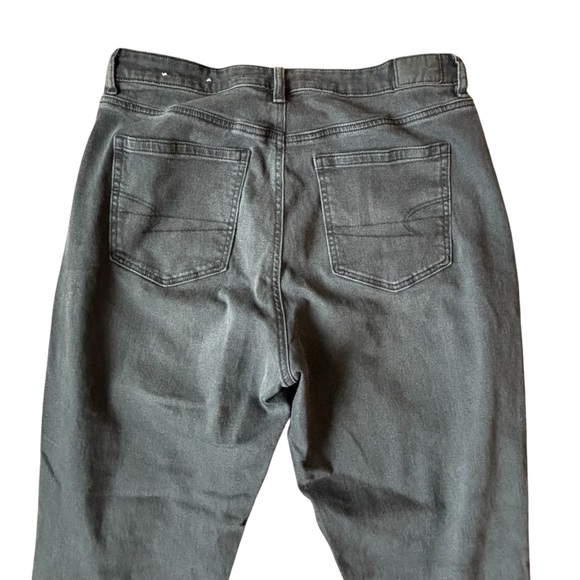 American Eagle Jeans Women’s Size 12 Short In Faded Black - Picture 4 of 5